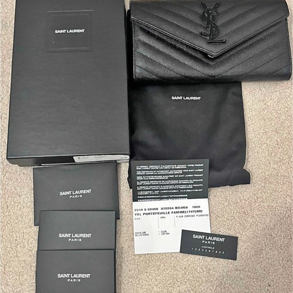 Saint Laurent YSL wallet Large